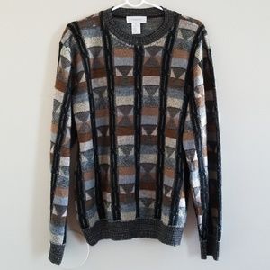 Lamberti Vintage colorblock Crewneck Men Sweater